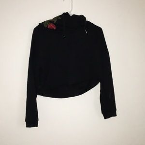 Rose sweater cropped sweater